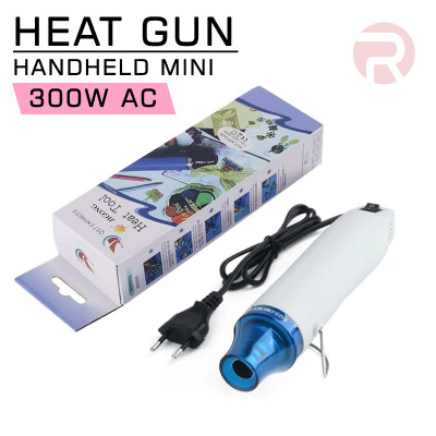 Handheld Mini Heat Gun (Hot Air Blower) Electrical Heat Tool for DIY 300W AC240V