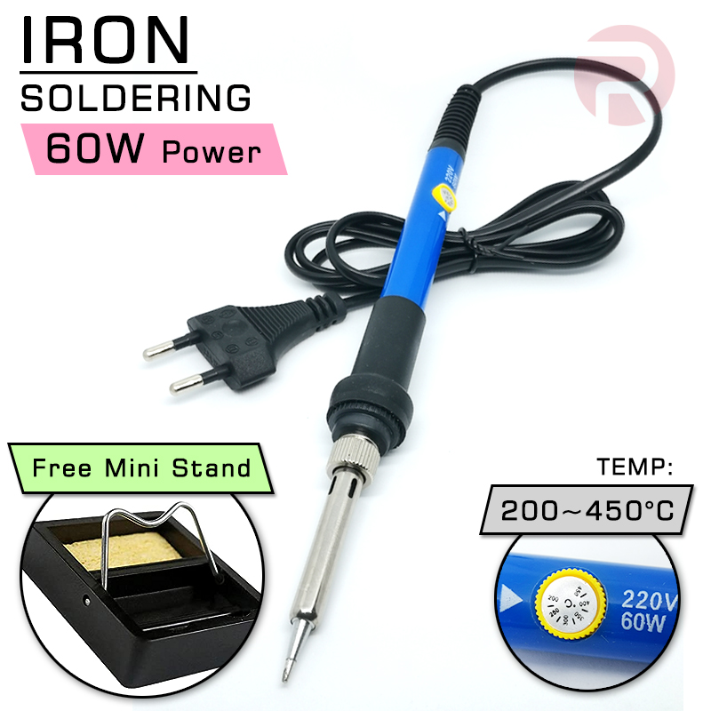 60W Soldering Iron 936 (Adjustable Temperature) 220V Electric Solder Welding Tool Alat Peteri 60W Soldering Iron 936 (Adjustable Temperature) 220V Electric Solder Welding Tool Alat Peteri