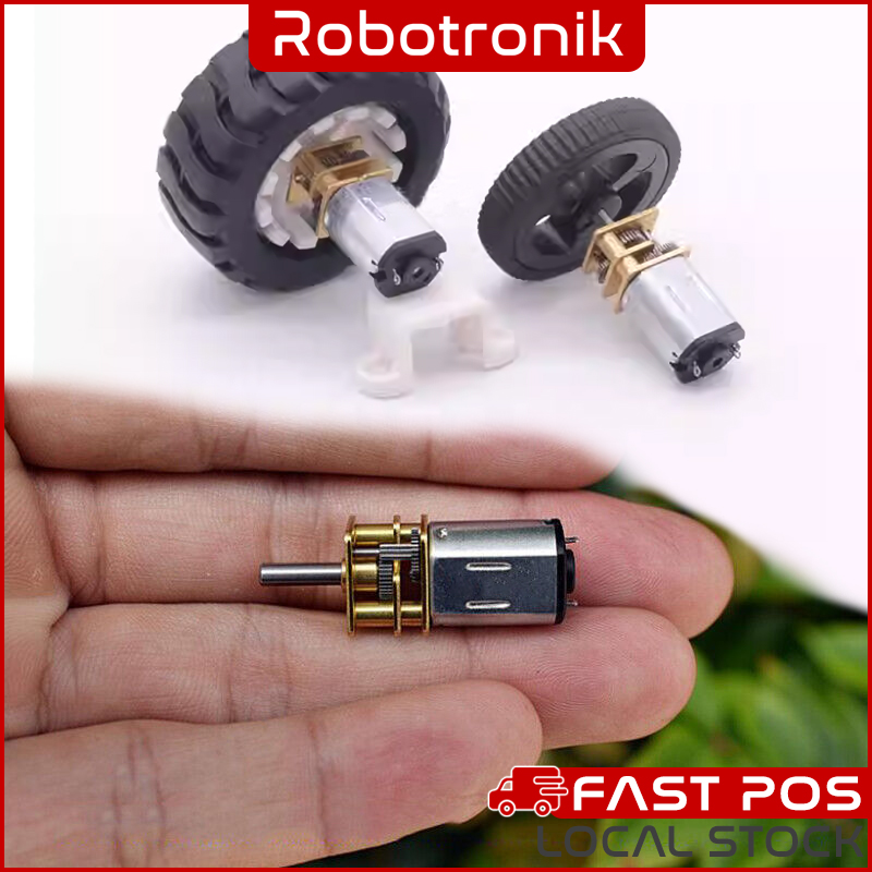 DC Geared Motor GA12 (N20) Tiny 3V 6V 12V Gear & Bracket