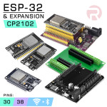 ESP32 (WIFI + Bluetooth) 30-pin 38-pin IoT Lua ...