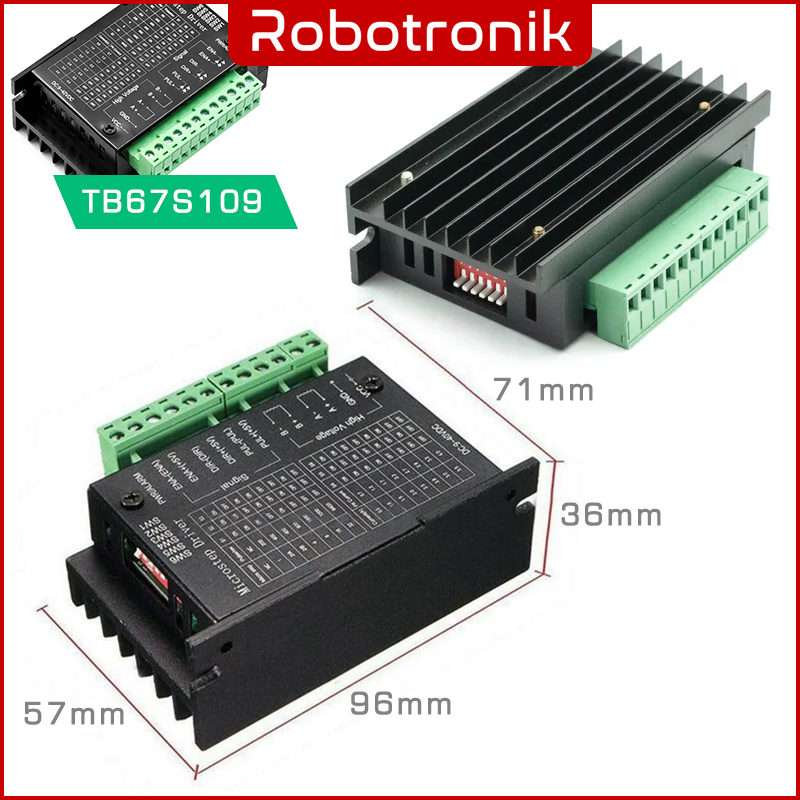 Stepper Motor Driver - Single Axis (Peak 3A) TB6560 Stepper Motor Driver - Single Axis (Peak 3A) TB6560