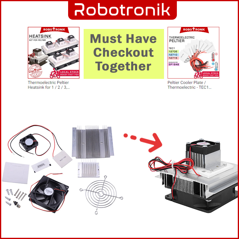 [Extra Service] Assembly Peltier & Heatsink (Must purchase a heatsink & peltier)