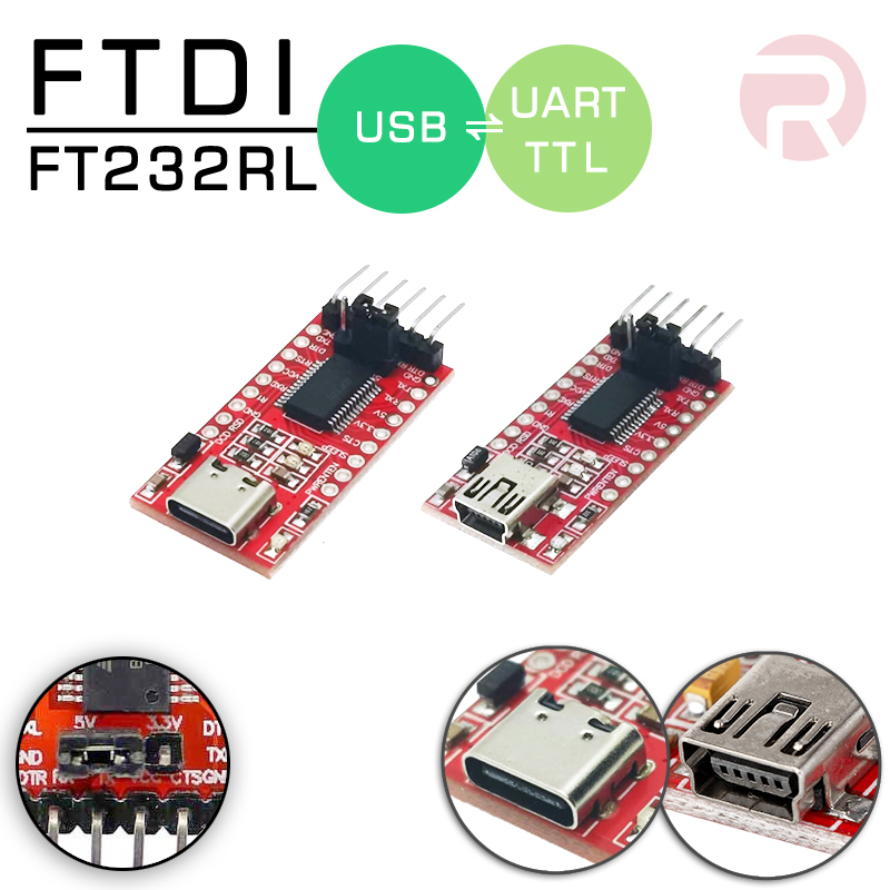 FTDI - USB to TTL Serial, (TX/RX) UART Converter Module FT232RL (Programmer Arduino Pro, Pro Mini, LilyPad, STM) FTDI - USB to TTL Serial, (TX/RX) UART Converter Module FT232RL (Programmer Arduino Pro, Pro Mini, LilyPad, STM)