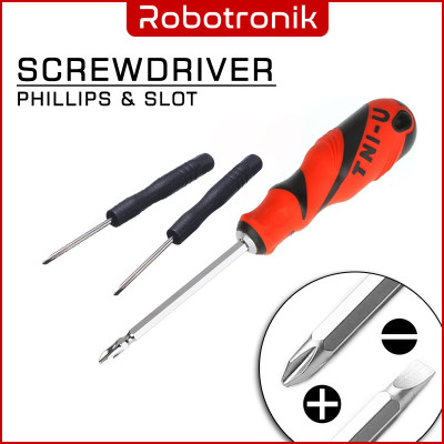 Screwdriver (2-in-1) Phillips & Slotted Precision