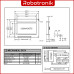 Graphic LCD 128x64 Pixel Yellow Backlight Parallel Interface Display Module 12864B, Compatible Arduino