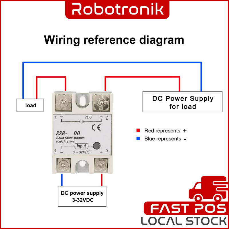 Solid State Relay (SSR) Control Switch AC DC 10A 25A 40A 80A AA DA DD Solid State Relay (SSR) Control Switch AC DC 10A 25A 40A 80A AA DA DD