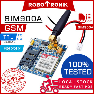 SIM900A GSM Module (5V) AT Command 100% Working SIM 900A SIM900 TTL & RS232 Interface SIM900A GSM Module (5V) AT Command 100% Working SIM 900A SIM900 TTL & RS232 Interface