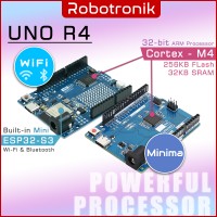 UNO R4 WiFi & Minima - 32-bit Cortex M4 Ultimate IoT Wi-Fi & Bluetooth 12x8 LED Matrix USB-C compatible Arduino
