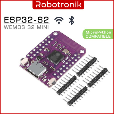 Wemos S2 Mini ESP32-S2 WiFi Development Board (OT2743) - Arduino & MicroPython Compatible