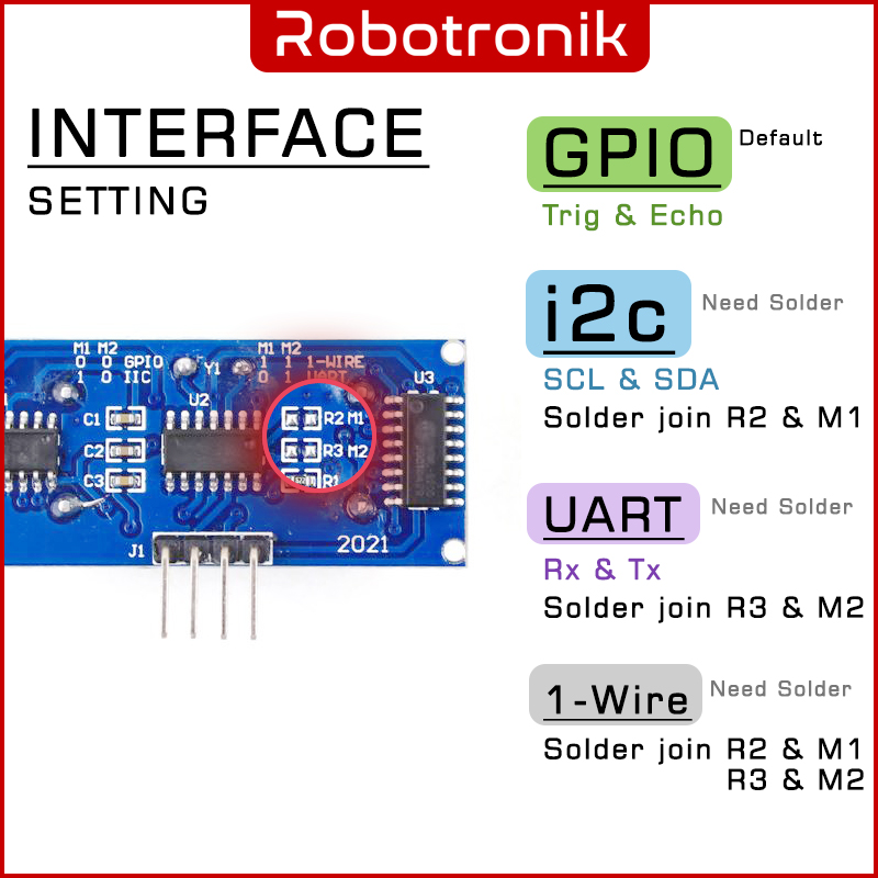 HC-SR04 Ultrasonic Range Detector Distance Sensor (2cm - 400cm) GPIO i2c UART 3.3V 5V SR-04 HC-SR04 Ultrasonic Range Detector Distance Sensor (2cm - 400cm) GPIO i2c UART 3.3V 5V SR-04