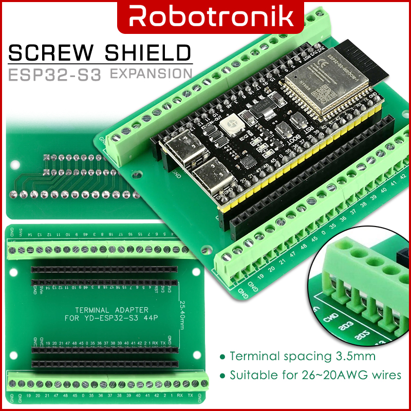 ESP32 S3 w/ SPI PSRAM (N8R2 8M / N16R8 16M) # YD-ESP32-S3 (DevKitC 1 clone)