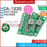 CA-1235 DC-DC Step Down Buck Converter Module, Adjustable Voltage Regulator Power Supply Board