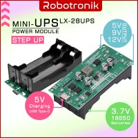 UPS Power Supply Step Up Module (for 18650 Battery to 12V 9V 5V) LX-28UPS HW-465A 