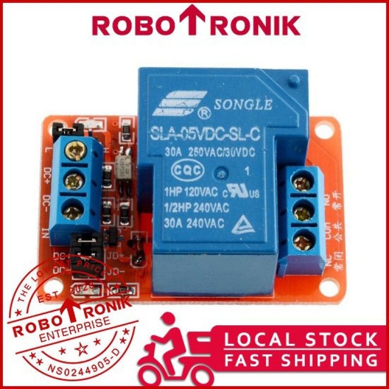 High-Current 30A 1-Channel Relay Board Module High-Current 30A 1-Channel Relay Board Module