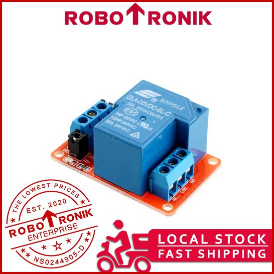 High-Current 30A 1-Channel Relay Board Module