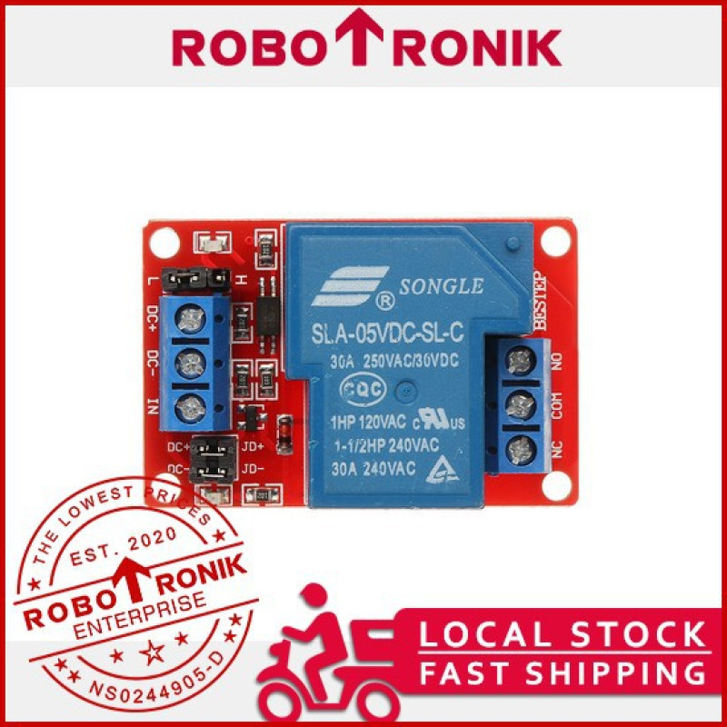 High-Current 30A 1-Channel Relay Board Module High-Current 30A 1-Channel Relay Board Module