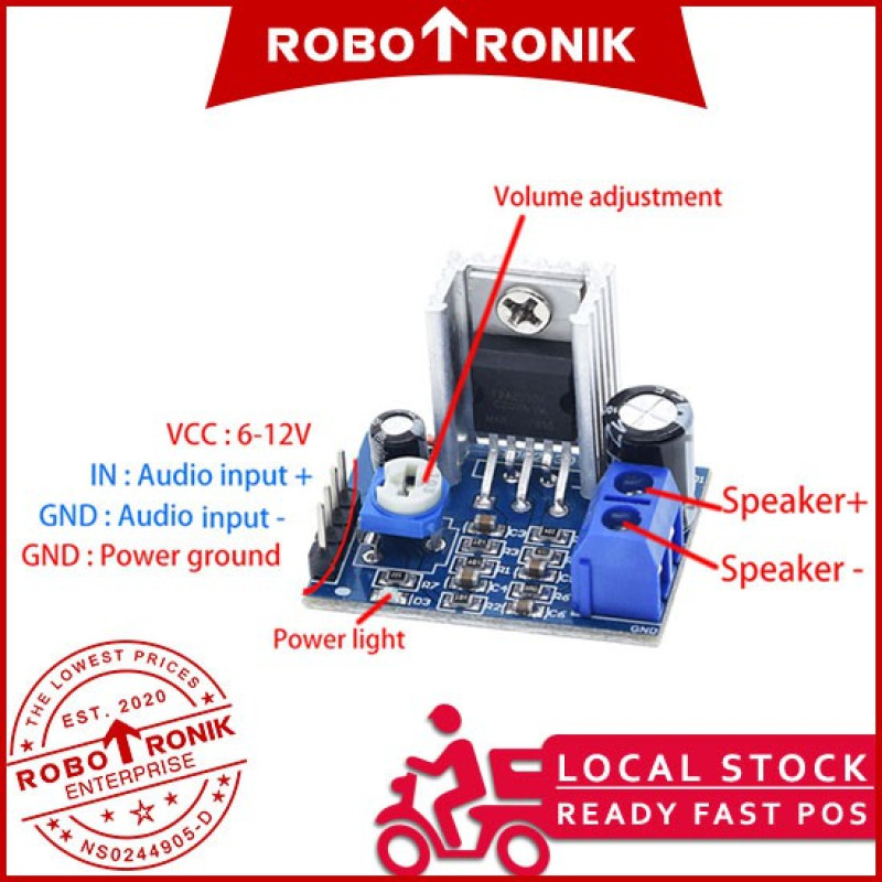 TDA2030A Audio Amplifier Module, Mono Single Channel (up to 18W) TDA 2030 Home Theater, DIY Audio Music, Mobile Phone TDA2030A Audio Amplifier Module, Mono Single Channel (up to 18W) TDA 2030 Home Theater, DIY Audio Music, Mobile Phone