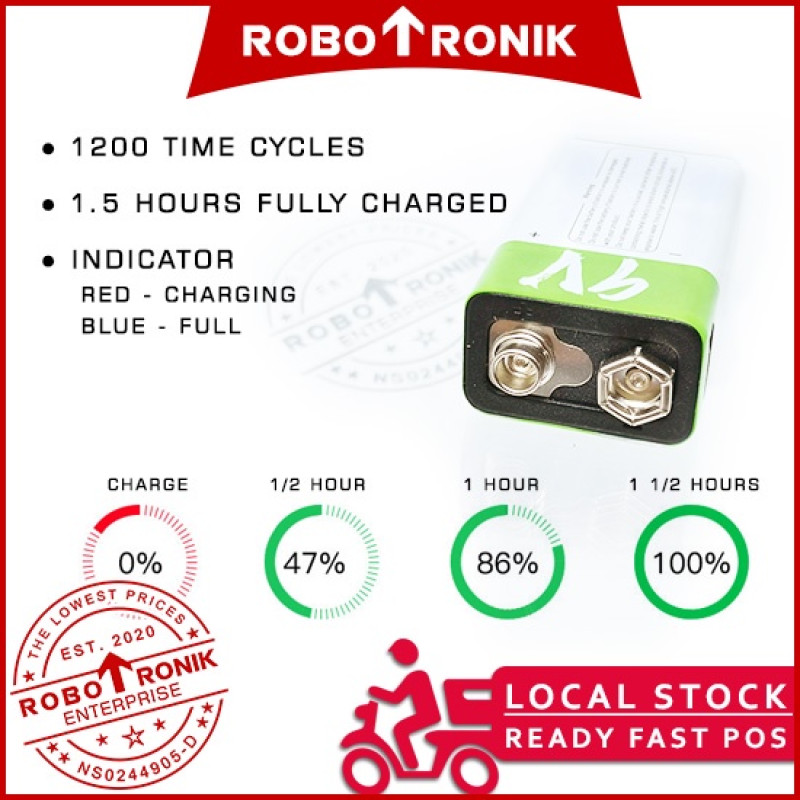 Rechargeable Battery 9V 650mA, USB Type-C Recharge SmartTAG Walkie-Talkie Multimeter Microphone Mic Toy Remote Control Rechargeable Battery 9V 650mA, USB Type-C Recharge SmartTAG Walkie-Talkie Multimeter Microphone Mic Toy Remote Control