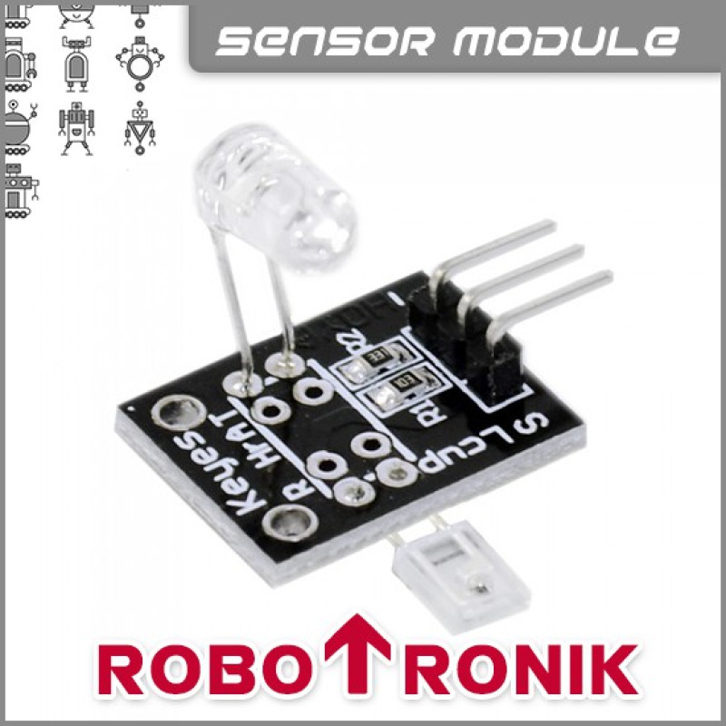Finger Detection Heartbeat Pulse Module KY-039 (IR & Phototransistor) Finger Detection Heartbeat Pulse Module KY-039 (IR & Phototransistor)