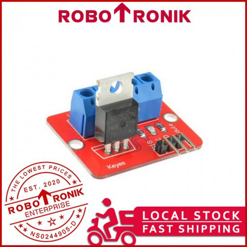 IRF520 Mosfet Driver Module, up-to 5A , Motor Driver, On/Off IRF520 Mosfet Driver Module, up-to 5A , Motor Driver, On/Off