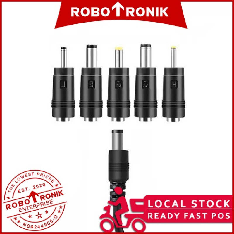 8-In-1 Universal DC Jack for Power Adapter 5.5x2.1MM (Adaptor) 8-In-1 Universal DC Jack for Power Adapter 5.5x2.1MM (Adaptor)