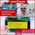 Arduino Raspberry LCD 20x4 w Backlight (Serial Parallel Interface) Display Module 2004A Pin Header Female I2C Controller