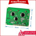 Graphic LCD 128x64 Pixel Yellow Backlight Parallel Interface Display Module 12864B, Compatible Arduino