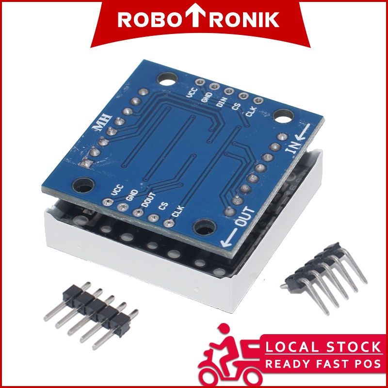 Dot Matrix 8x8 (Dotmatrix) LED Module MAX7219, Arduino Compatible 5V MAX 7219 Dot Matrix 8x8 (Dotmatrix) LED Module MAX7219, Arduino Compatible 5V MAX 7219