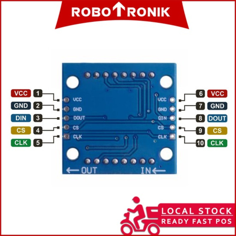 Dot Matrix 8x8 (Dotmatrix) LED Module MAX7219, Arduino Compatible 5V MAX 7219 Dot Matrix 8x8 (Dotmatrix) LED Module MAX7219, Arduino Compatible 5V MAX 7219