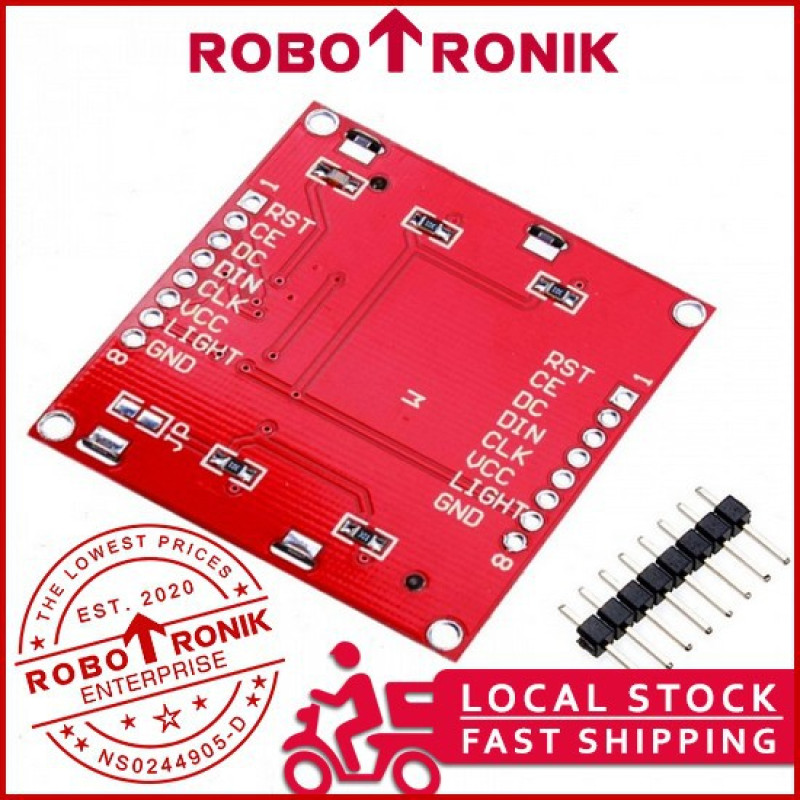 Nokia 5110 LCD Module Serial 84 x 48 Pixel PCS8544 Nokia 5110 LCD Module Serial 84 x 48 Pixel PCS8544