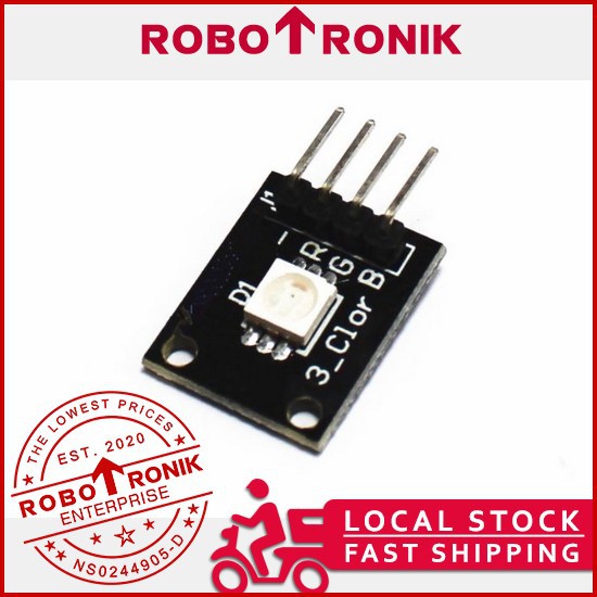 3-color controllable colorful light RGB module KY-009