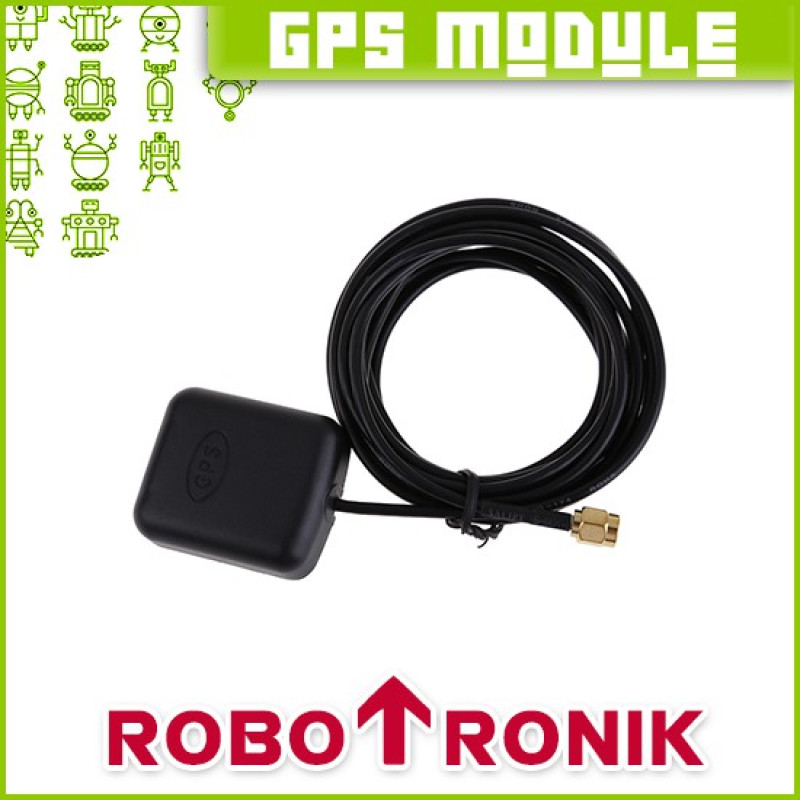 GPS Antenna 1561 & 1575 MHz Active Ceramic w SMA Male Interface GPS Antenna 1561 & 1575 MHz Active Ceramic w SMA Male Interface