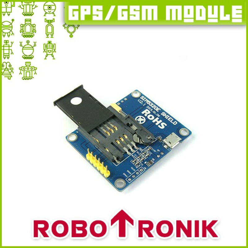 SIM5320E Quad-Band GSM & GPS - 3G Module w/ Antenna SIM 5320 5320E SIM5320E Quad-Band GSM & GPS - 3G Module w/ Antenna SIM 5320 5320E