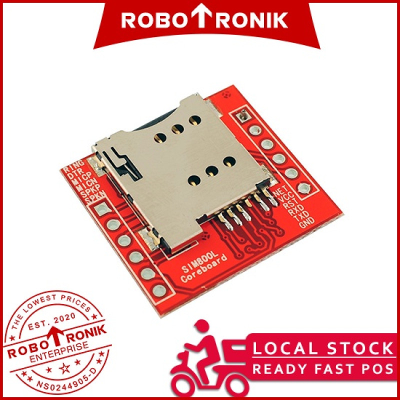 Mini SIM800L GSM (3.7V) Module w Antenna SIM 800 800L Mini SIM800L GSM (3.7V) Module w Antenna SIM 800 800L