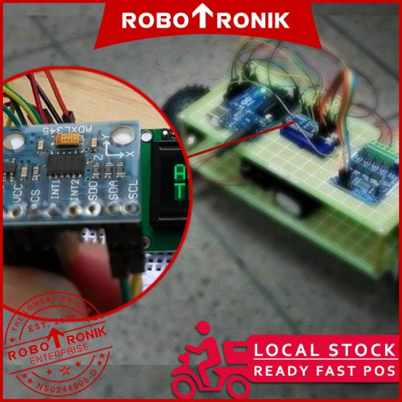 GY-291 (ADXL345) 3-Axis Accelerometer & Acceleration Module - Arduino / Raspberry Pi Digital SPI / I2C Interface GY-291 (ADXL345) 3-Axis Accelerometer & Acceleration Module - Arduino / Raspberry Pi Digital SPI / I2C Interface