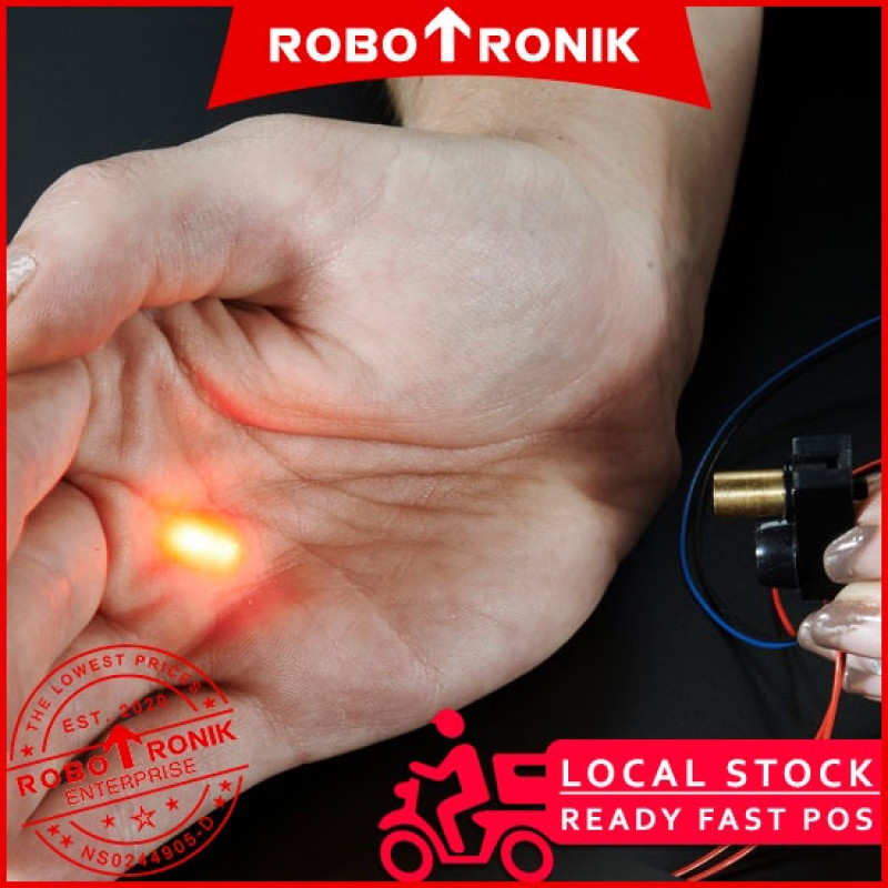 Laser Diode - Red Focused Beam Dot (3V / 5V) 激光头 镭射, Compatible Arduino Raspberry, etc Laser Diode - Red Focused Beam Dot (3V / 5V) 激光头 镭射, Compatible Arduino Raspberry, etc