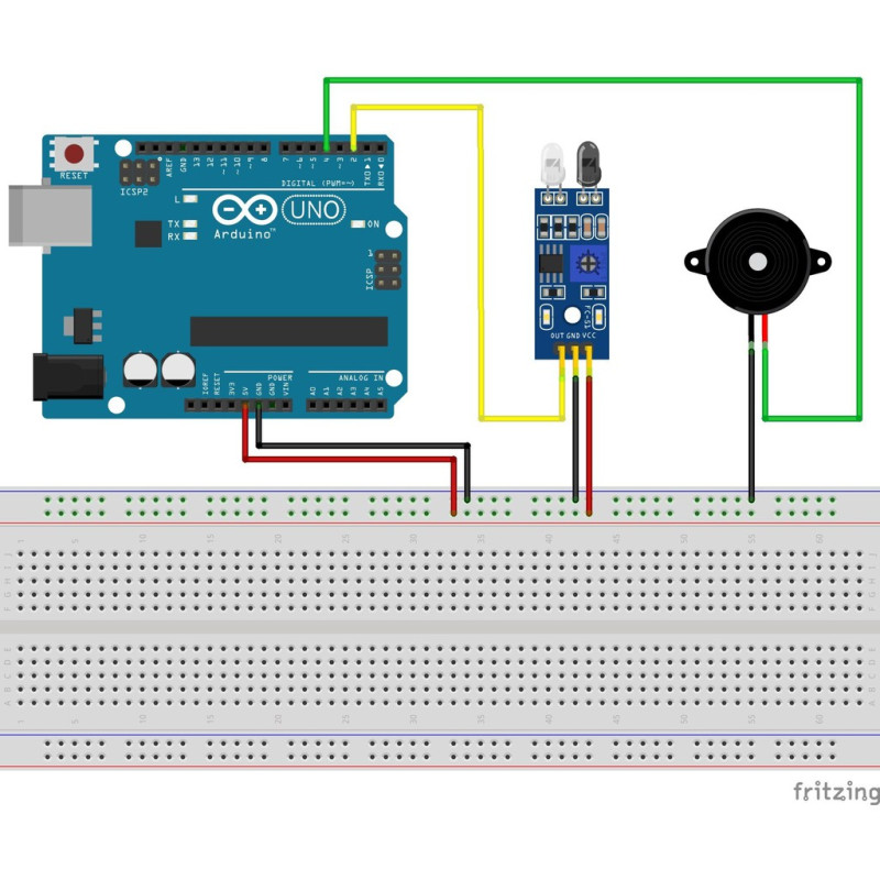 FC-51 IR Infrared (2 - 15cm) Obstacle Detaction Sensor Module FC51 FC-51 IR Infrared (2 - 15cm) Obstacle Detaction Sensor Module FC51
