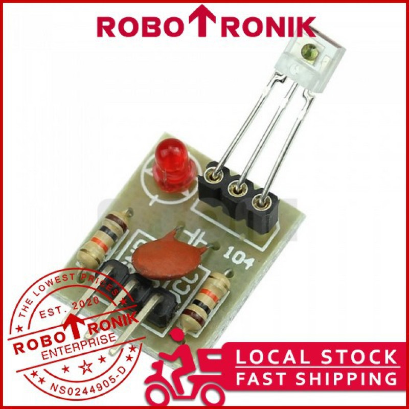 Laser Detector / Receiver Module , Non-modulator Tube, Digital Output, Compatible Arduino Laser Detector / Receiver Module , Non-modulator Tube, Digital Output, Compatible Arduino