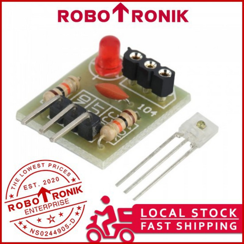 Laser Detector / Receiver Module , Non-modulator Tube, Digital Output, Compatible Arduino Laser Detector / Receiver Module , Non-modulator Tube, Digital Output, Compatible Arduino