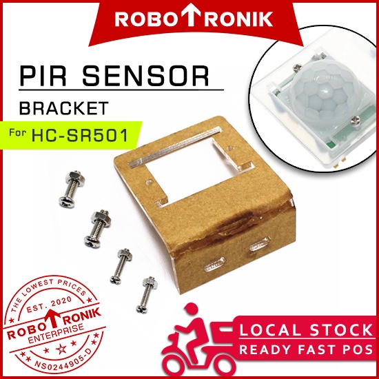 PIR (HC-SR501) Acrylic Mounting Bracket