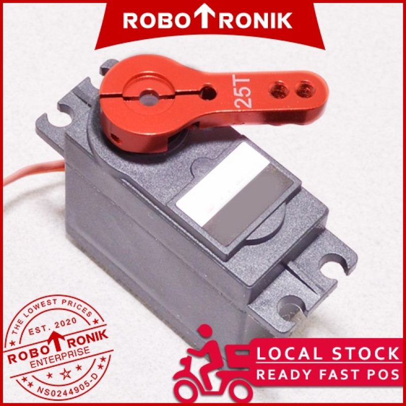 Servo Motor Horn Arm 25T Lightweight Aluminum, compatible MG995, MG996 Servo Motor Horn Arm 25T Lightweight Aluminum, compatible MG995, MG996