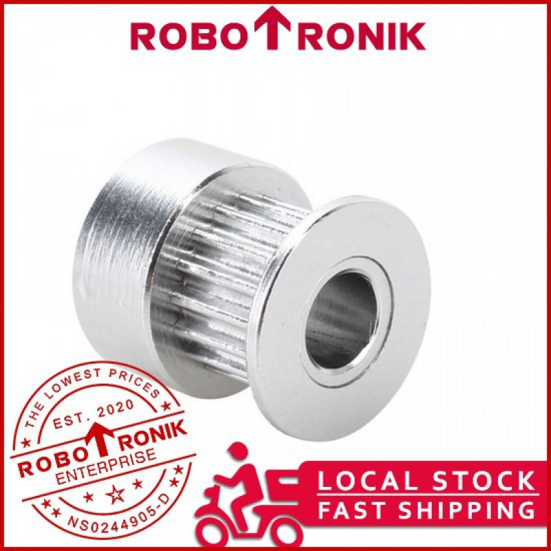 Belt Pulley GT2 Aluminum 16-Tooth 5mm Belt Pulley GT2 Aluminum 16-Tooth 5mm