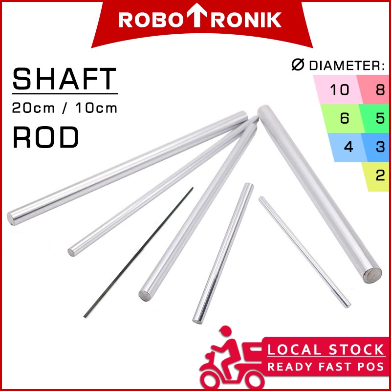 Shaft Rod (Batang Besi) 2mm 3mm 4mm 5mm 6mm 8mm Shaft Rod (Batang Besi) 2mm 3mm 4mm 5mm 6mm 8mm