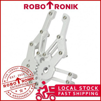 Aluminium Robot Clamp Gripper for Servo Motor Arm, Arduino Compatible Aluminium Robot Clamp Gripper for Servo Motor Arm, Arduino Compatible