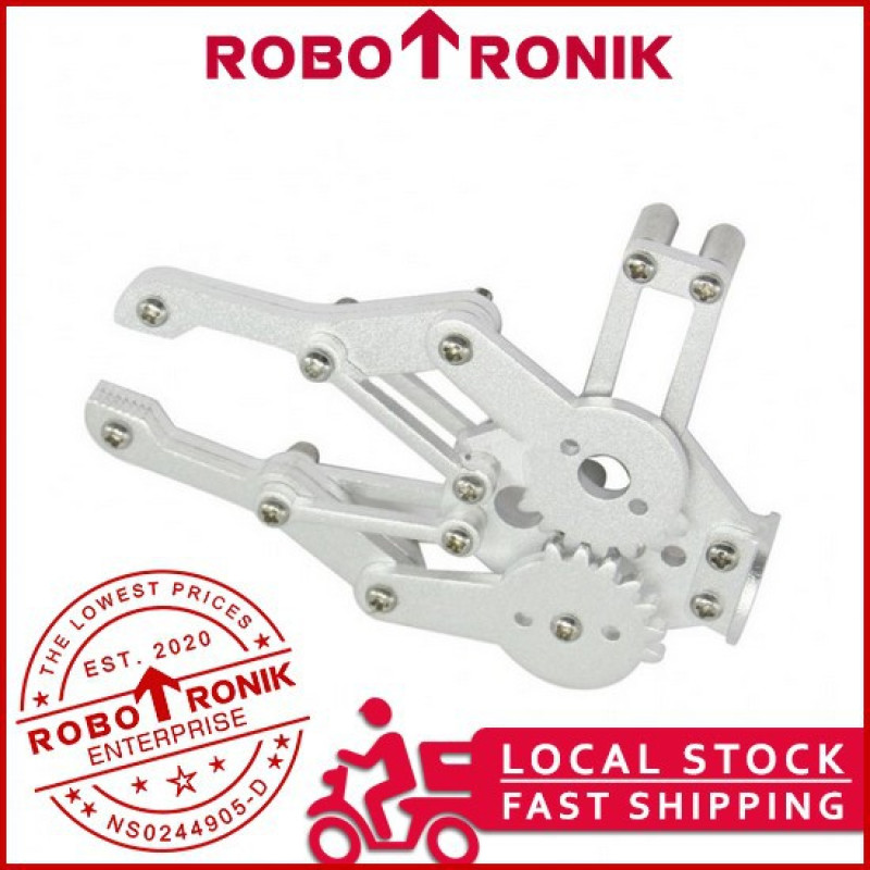 Aluminium Robot Clamp Gripper for Servo Motor Arm, Arduino Compatible Aluminium Robot Clamp Gripper for Servo Motor Arm, Arduino Compatible
