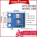 ATTINY (ATTINY85 ATTINY88) 85 88 General Purpose USB Development Board Micro, Compatible Digispark Kickstarter ATTINY (ATTINY85 ATTINY88) 85 88 General Purpose USB Development Board Micro, Compatible Digispark Kickstarter