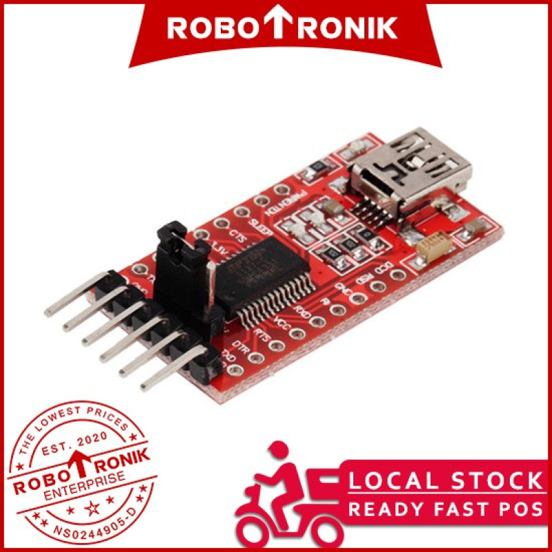 FTDI - USB to TTL Serial, (TX/RX) UART Converter Module FT232RL (Programmer Arduino Pro, Pro Mini, LilyPad, STM) FTDI - USB to TTL Serial, (TX/RX) UART Converter Module FT232RL (Programmer Arduino Pro, Pro Mini, LilyPad, STM)