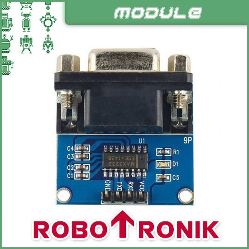 RS232 to TTL Serial Level Signals Converter Module - MAX3232 MAX232 RS 232 RS232 to TTL Serial Level Signals Converter Module - MAX3232 MAX232 RS 232