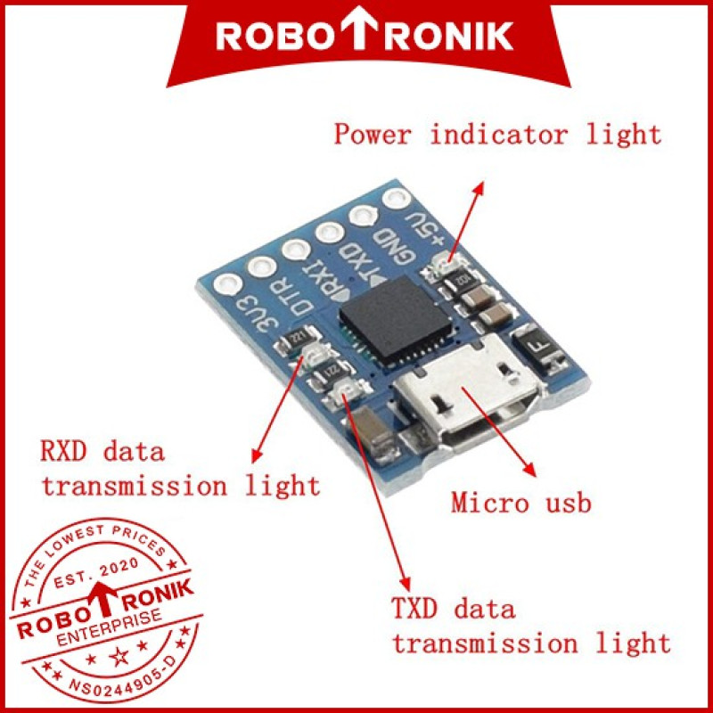 CP2102 Micro USB to UART Module 2102 CP2102 Micro USB to UART Module 2102