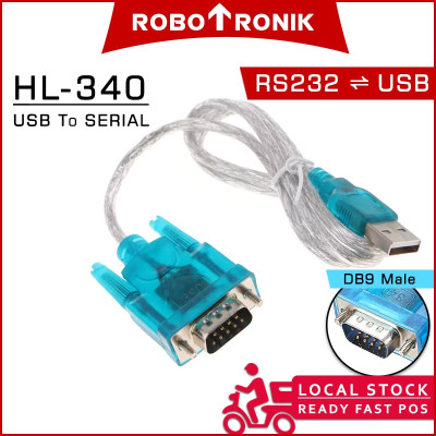 HL-340 USB to RS 232 Serial Port Converter Cable RS232